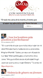 Mobile Screenshot of amorconmayusculas.com